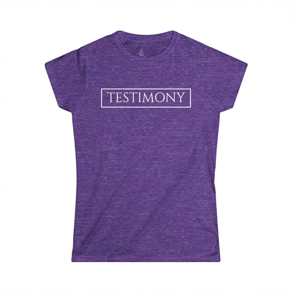 Testimony Tee | Women's Semi-Fitted Crew Neck