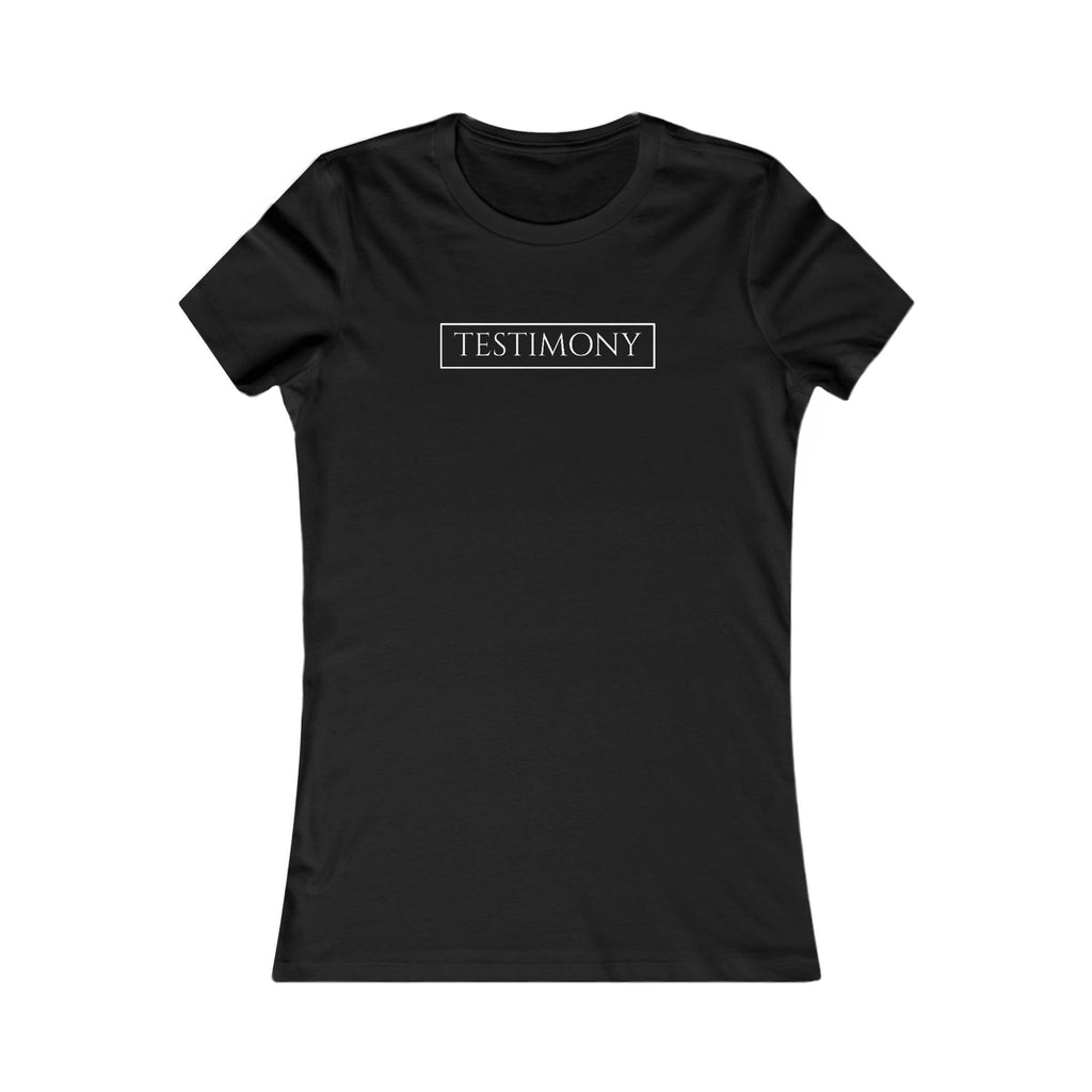 Tetimony Tee | Slim Fit Women's Tee