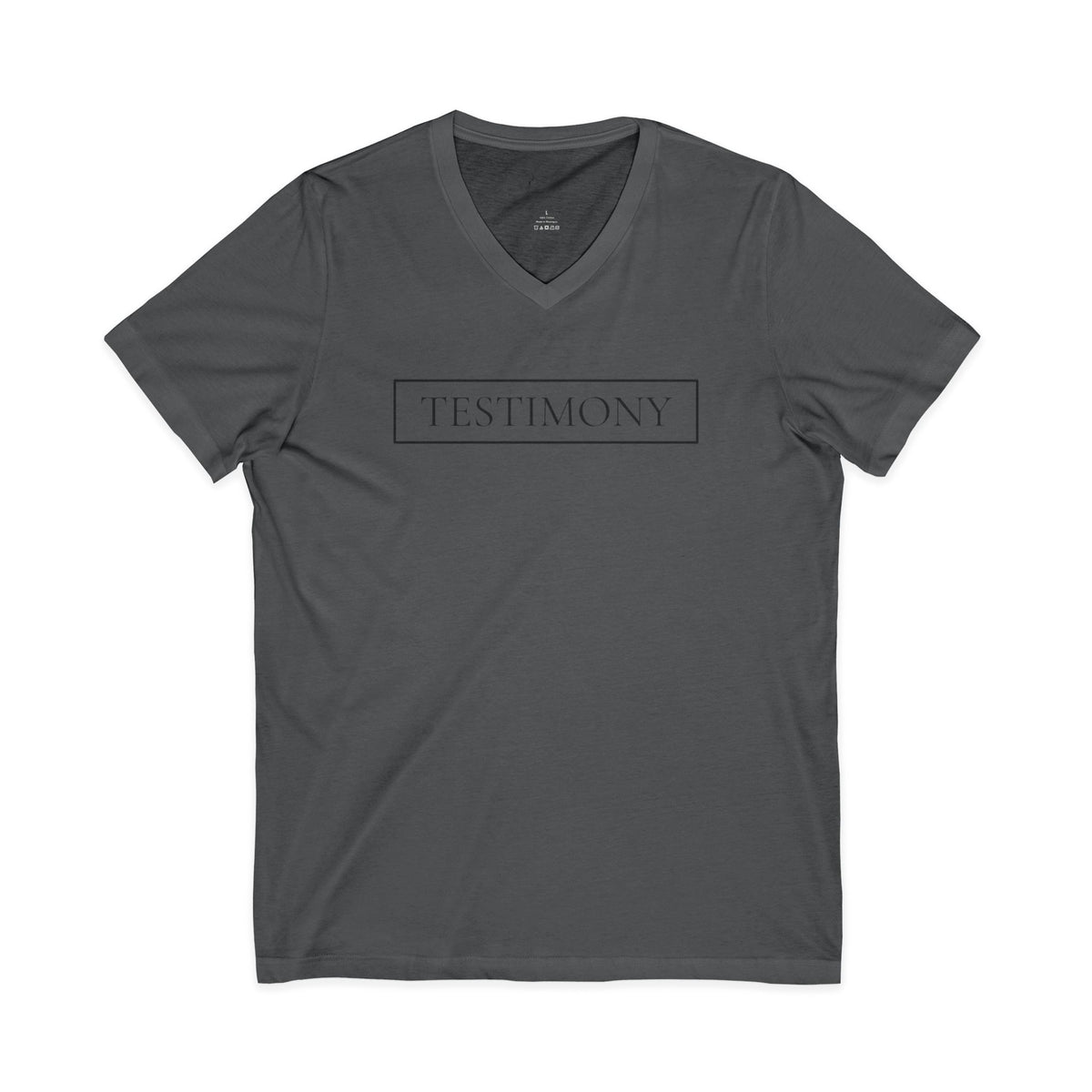 Testimony Tee | V-Neck — "God Speaks"