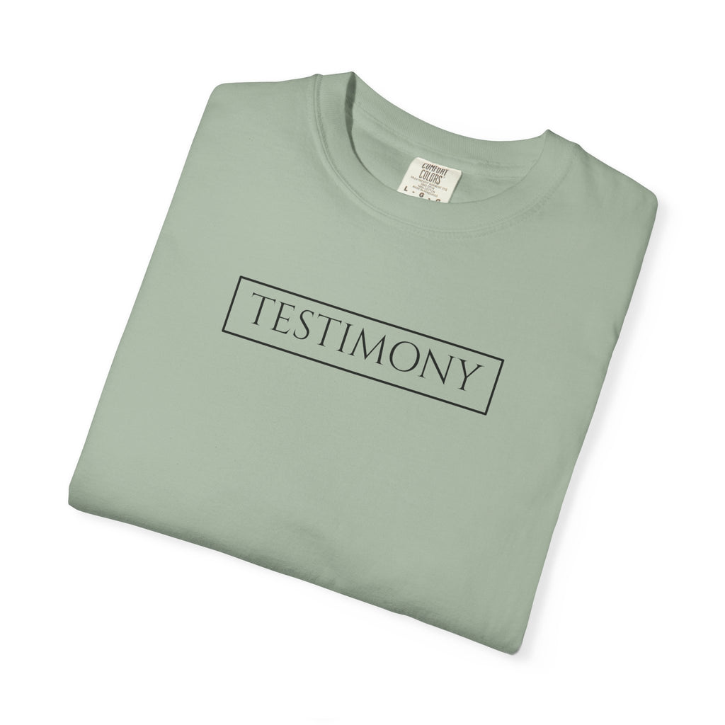 Testimony Tee: Classic Crew