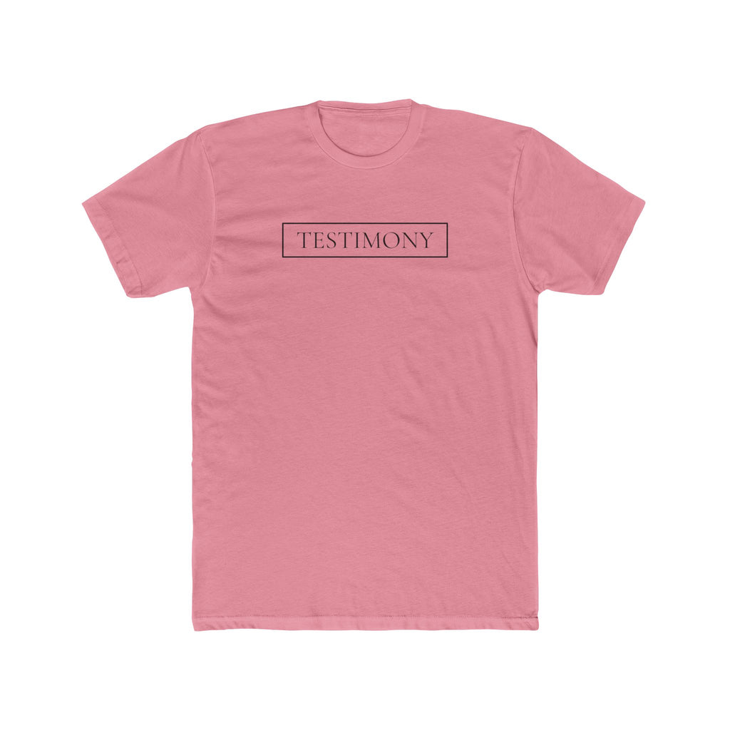 Testimony Tee | Unisex Cotton Crew
