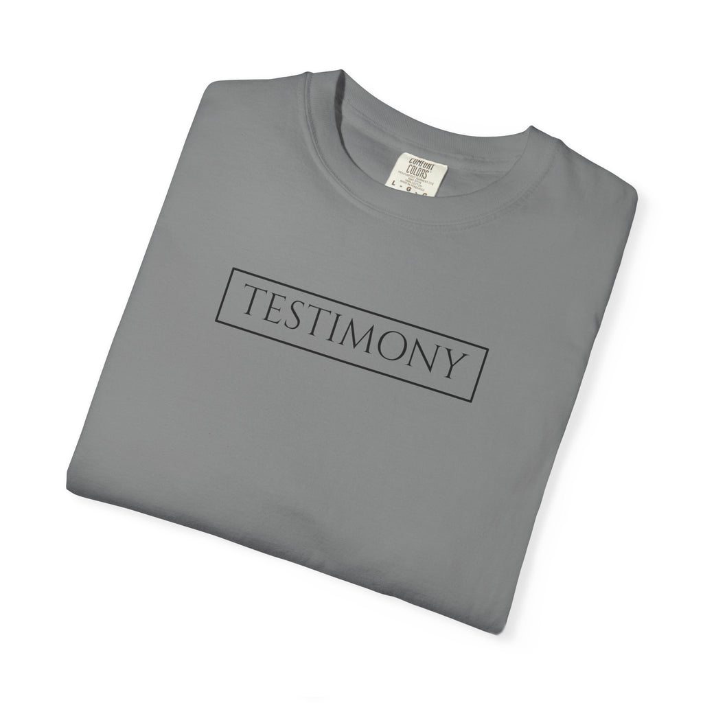 Testimony Tee: Classic Crew