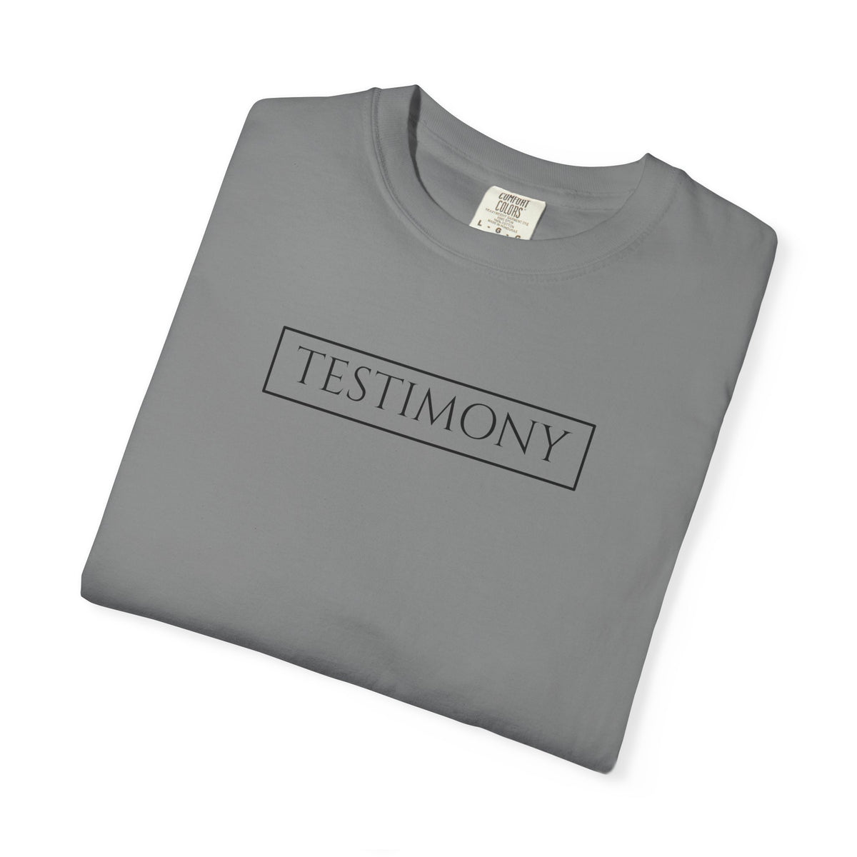 Testimony Tee: Classic Crew