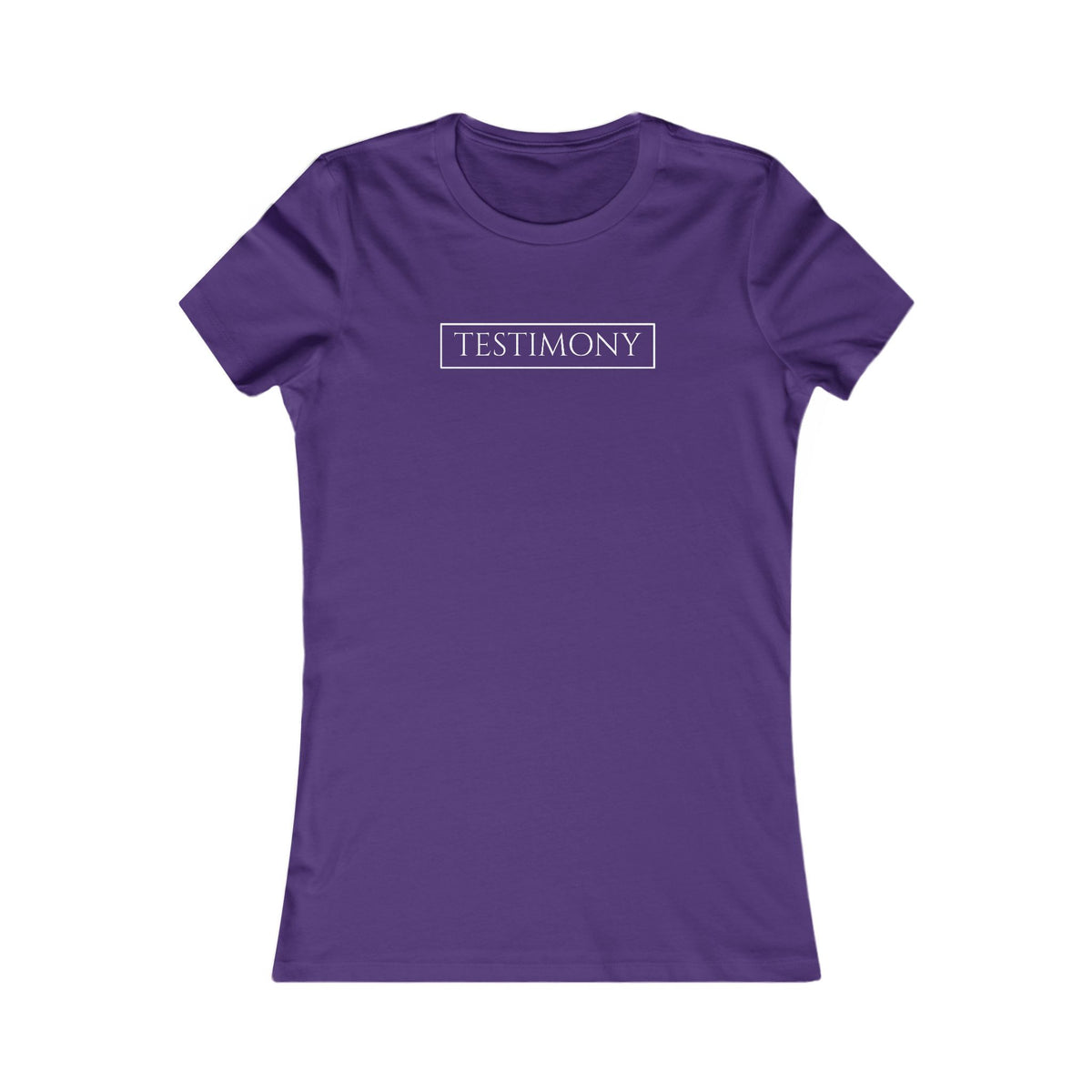 Tetimony Tee | Slim Fit Women's Tee