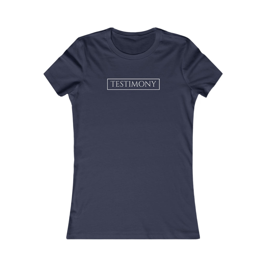 Tetimony Tee | Slim Fit Women's Tee