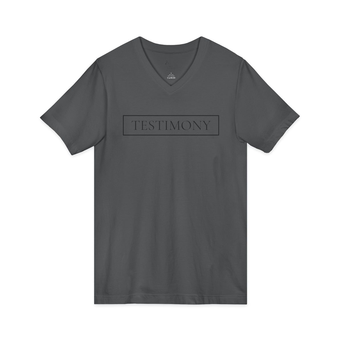 Testimony Tee | V-Neck — "God Speaks"