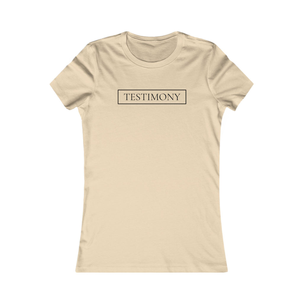 Testimony Tee | Slim Fit Cancer Survivor