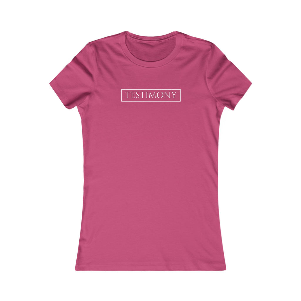Tetimony Tee | Slim Fit Women's Tee