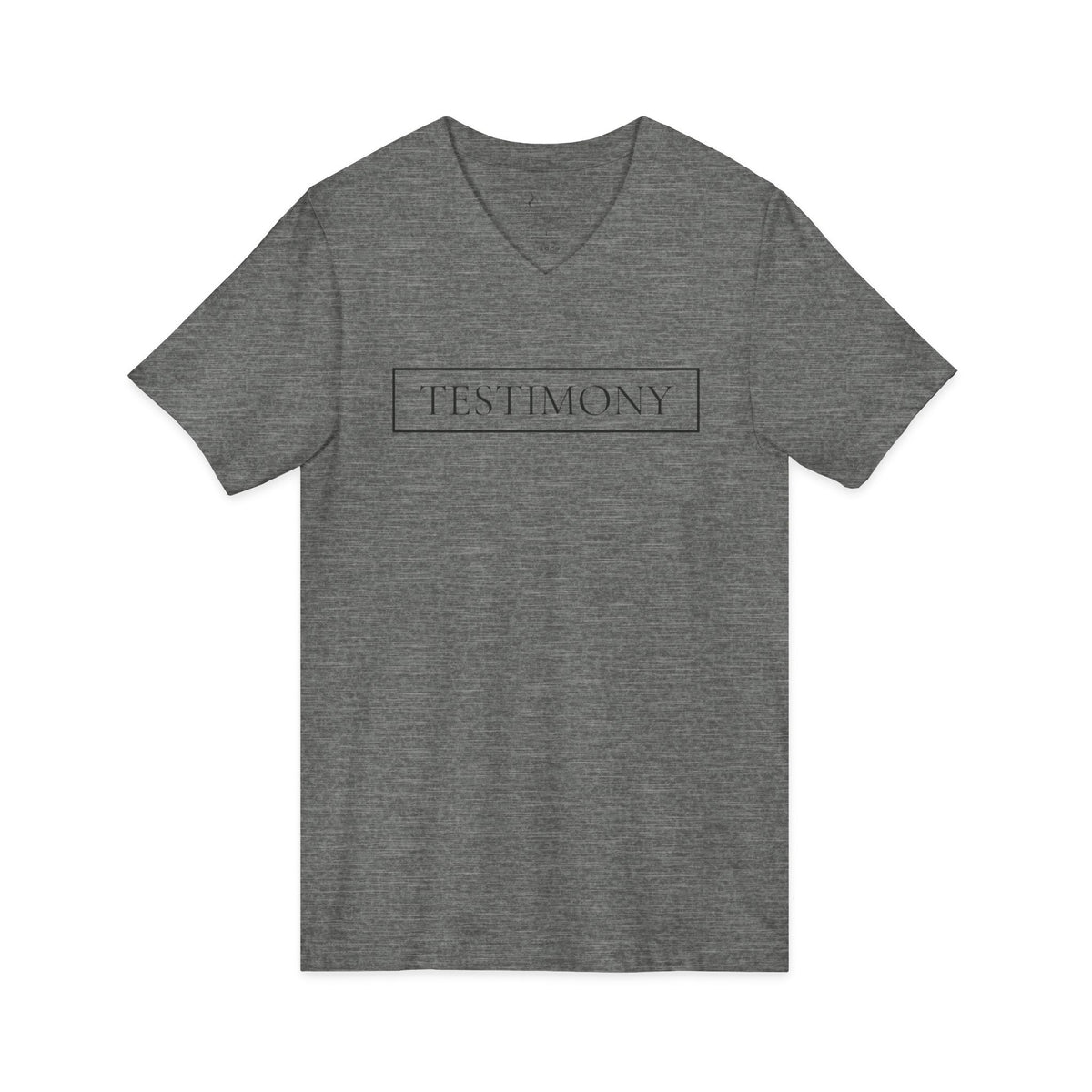 Testimony Tee | V-Neck — "God Speaks"
