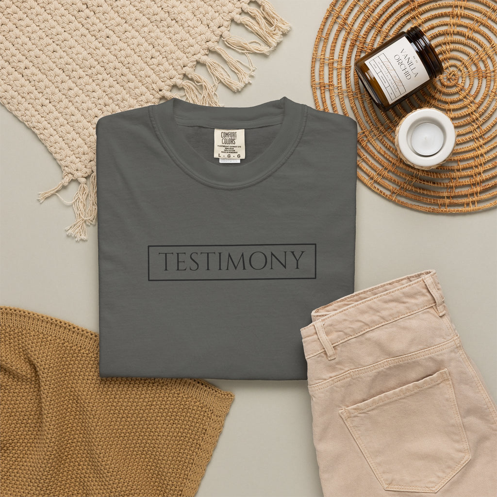 Testimony Tee: Classic Crew
