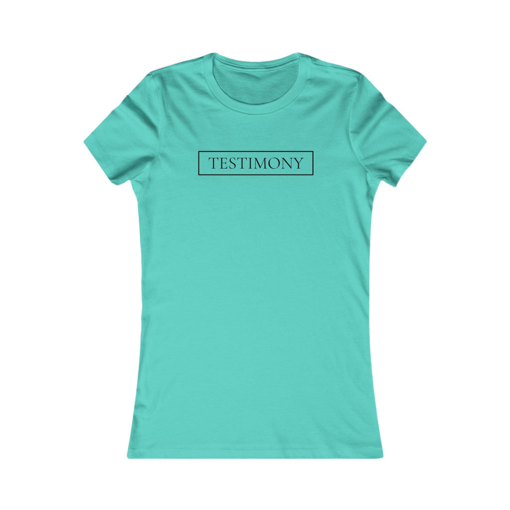 Testimony Tee | Slim Fit Cancer Survivor