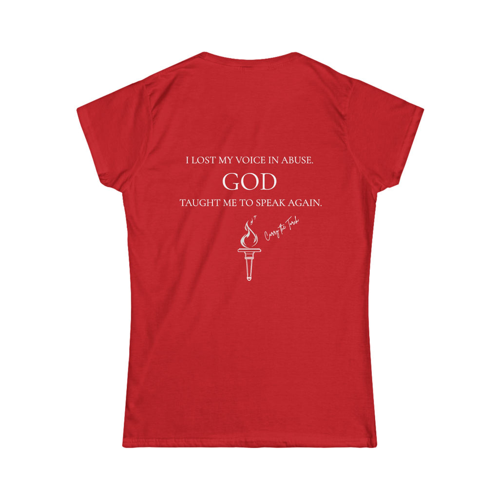 Testimony Tee | Women's Semi-Fitted Crew Neck