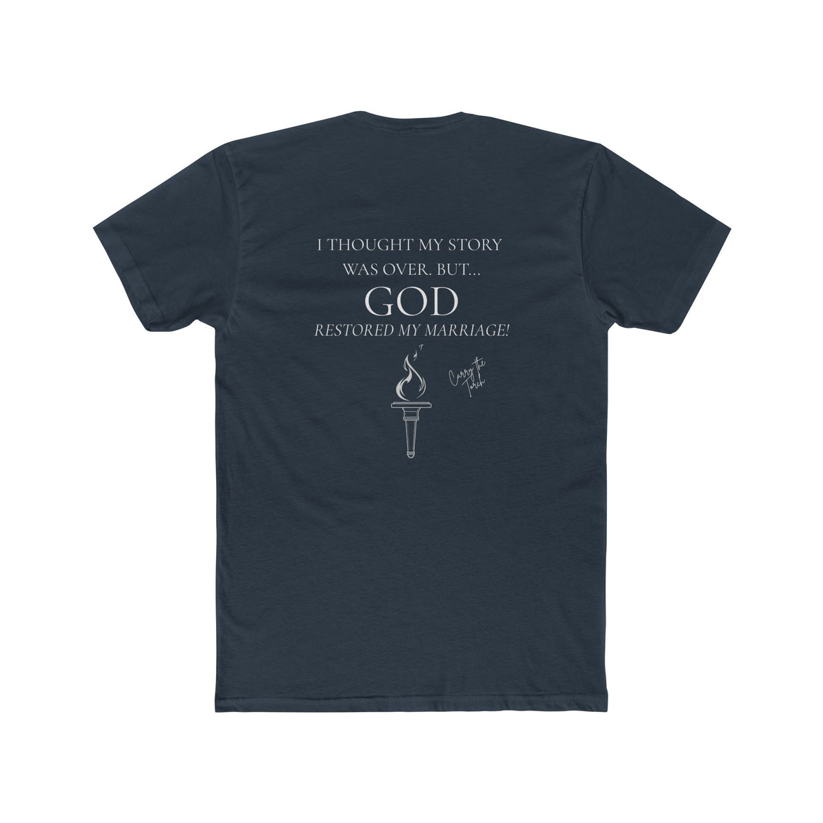 Testimony Tee | Classic Crew White