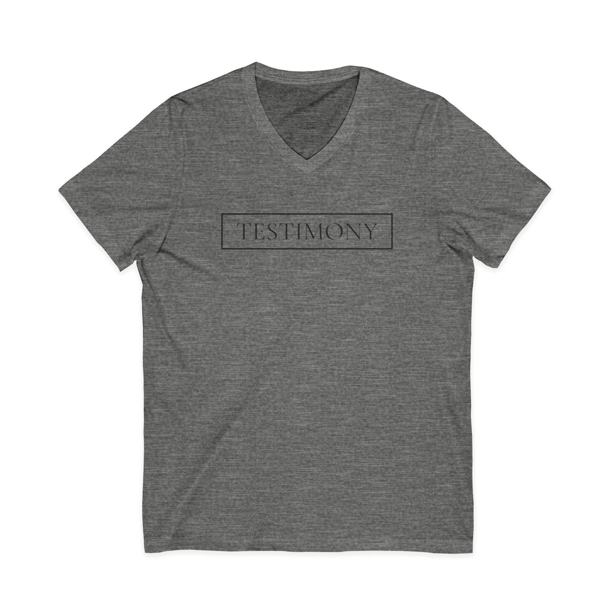 Testimony Tee | V-Neck — "God Speaks"