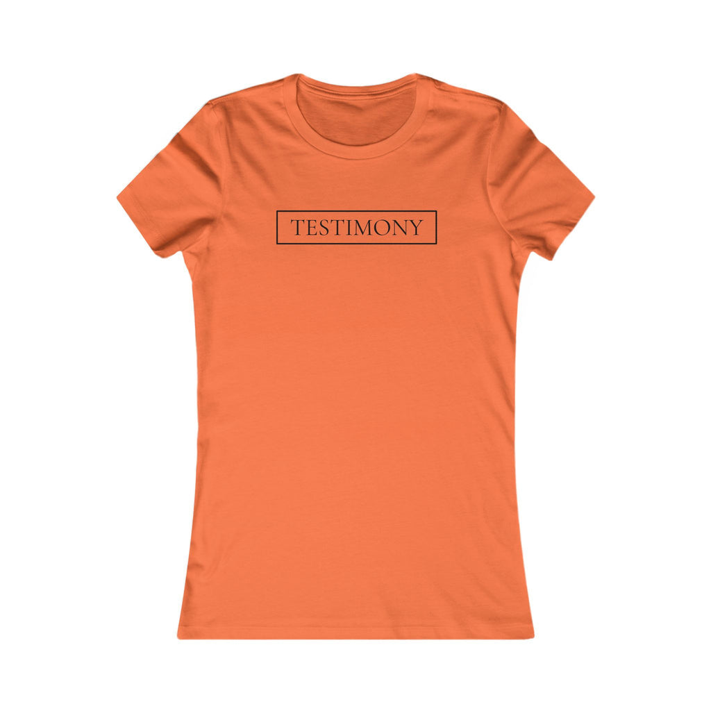 Testimony Tee | Slim Fit Cancer Survivor