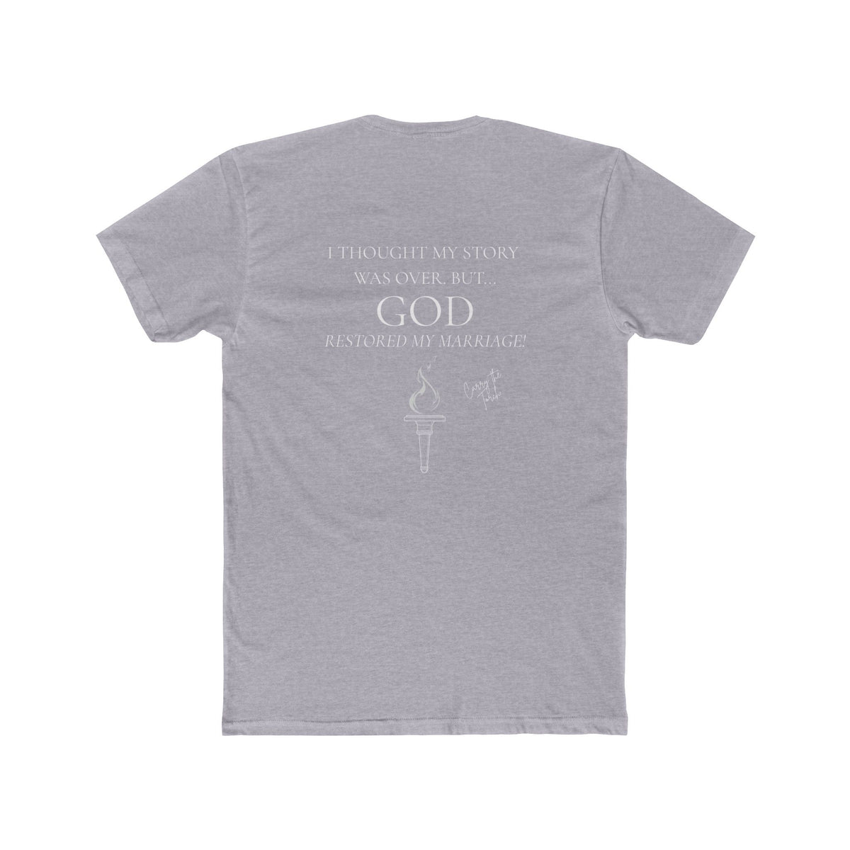 Testimony Tee | Classic Crew White