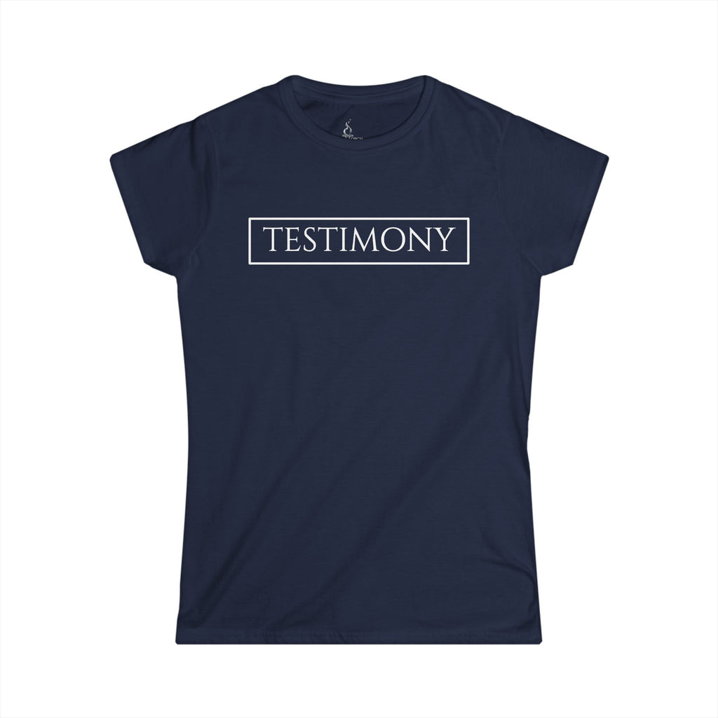 Testimony Tee | Women's Semi-Fitted Crew Neck
