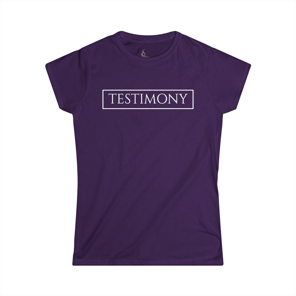 Testimony Tee | Women's Semi-Fitted Crew Neck