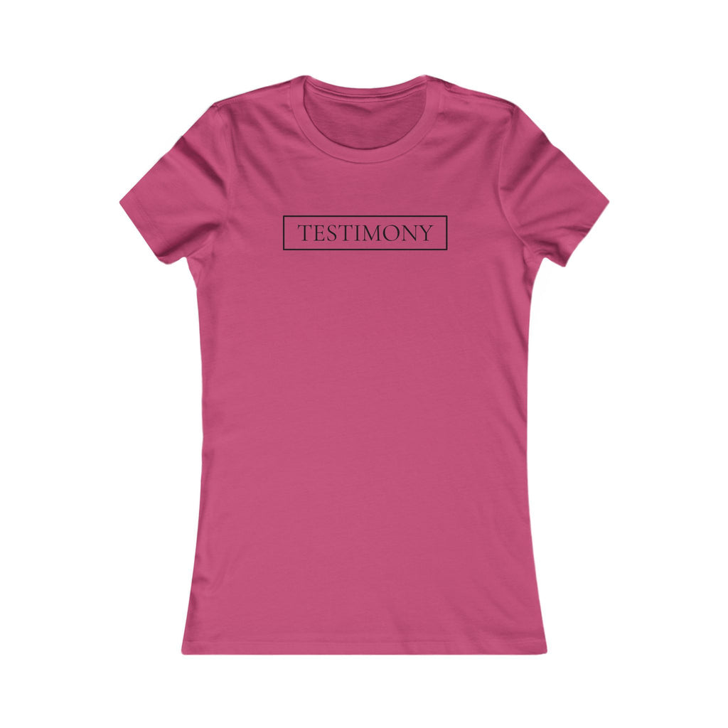 Testimony Tee | Slim Fit Cancer Survivor