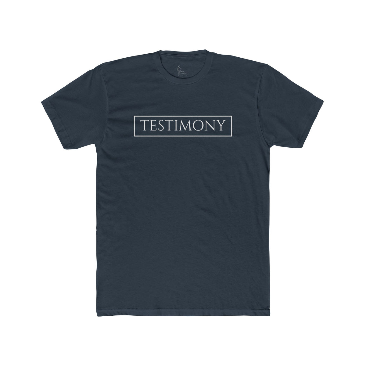 Testimony Tee | Classic Crew White