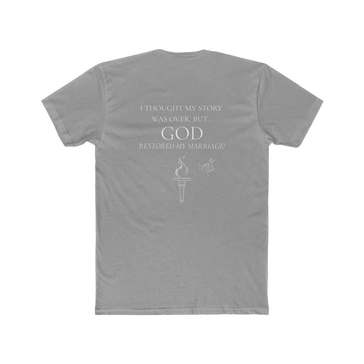 Testimony Tee | Classic Crew White