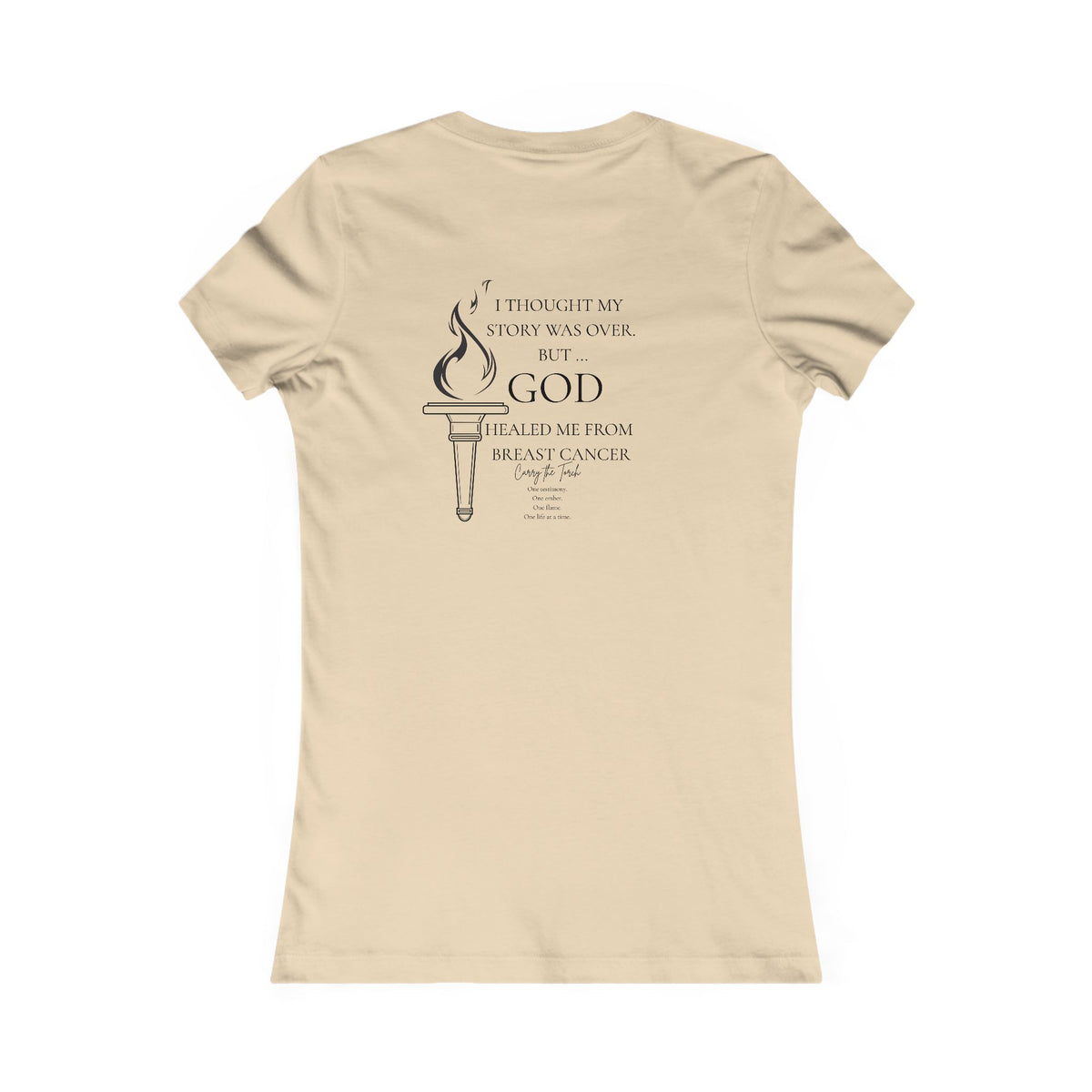 Testimony Tee | Slim Fit Cancer Survivor