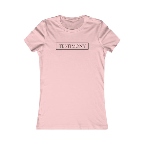 Testimony Tee | Slim Fit Cancer Survivor