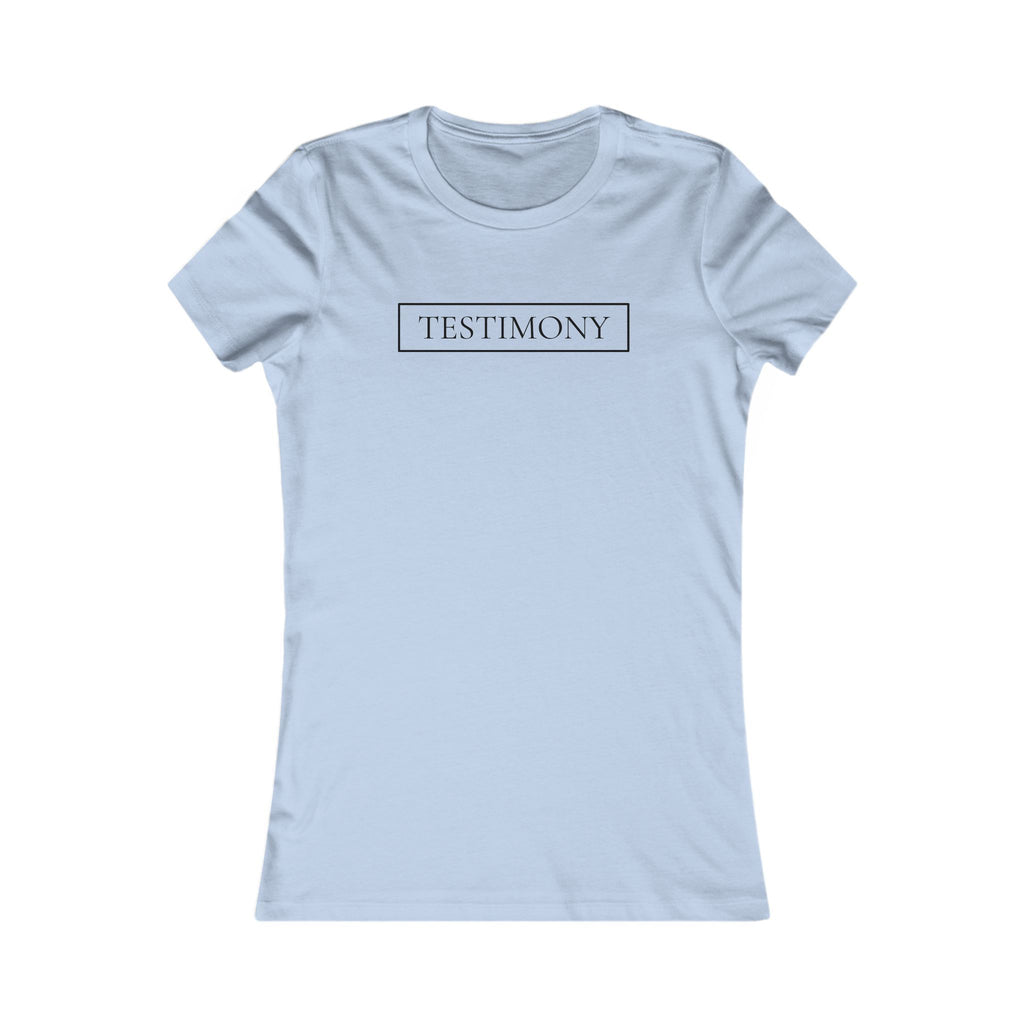 Testimony Tee | Slim Fit Cancer Survivor