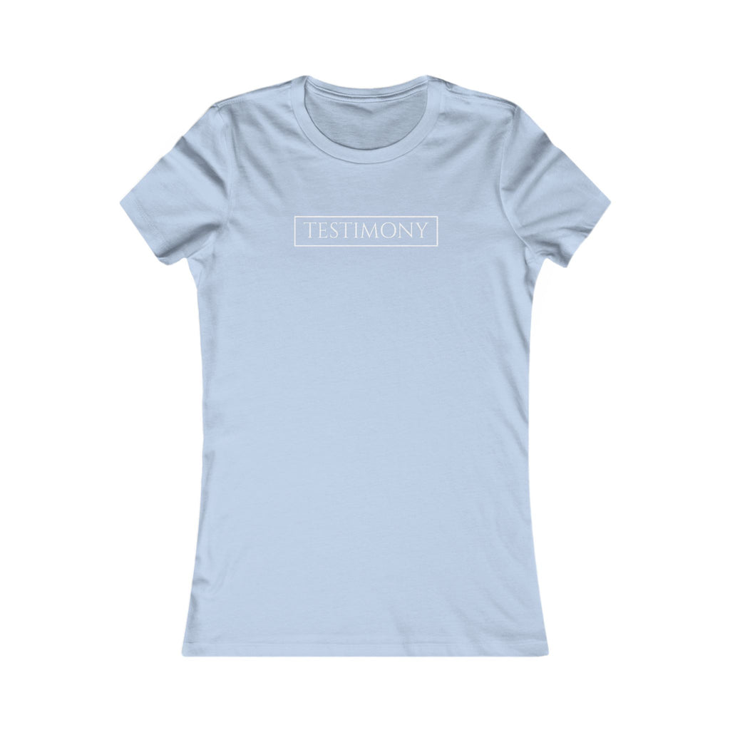Tetimony Tee | Slim Fit Women's Tee