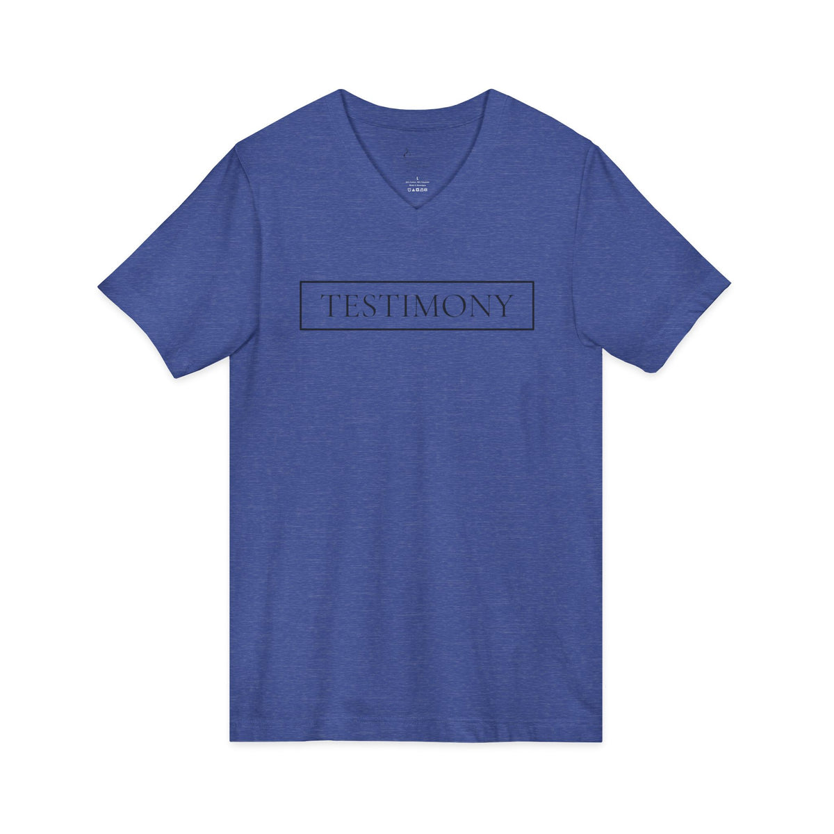 Testimony Tee | V-Neck — "God Speaks"