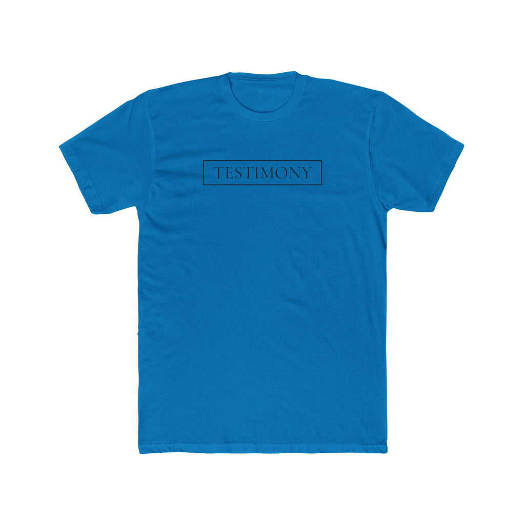 Testimony Tee | Unisex Cotton Crew