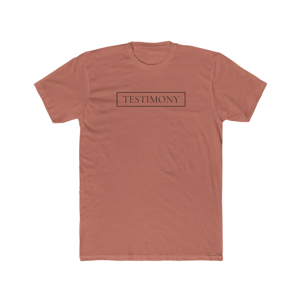 Testimony Tee | Unisex Cotton Crew