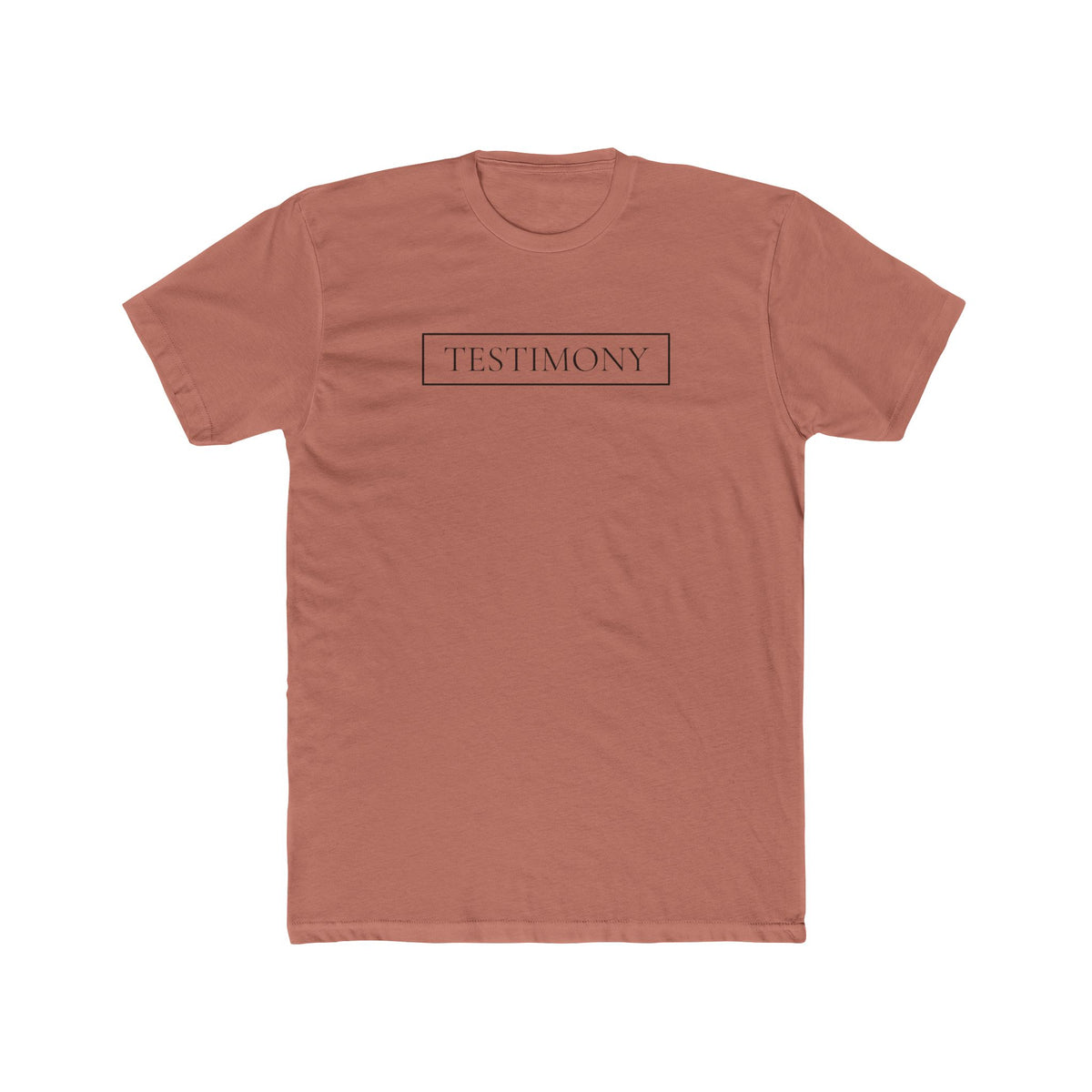 Testimony Tee | Unisex Cotton Crew