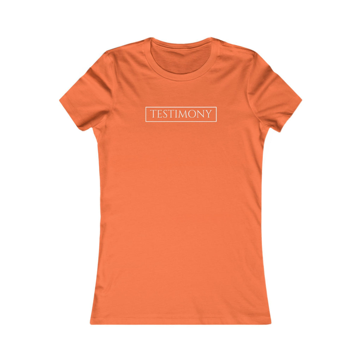 Tetimony Tee | Slim Fit Women's Tee