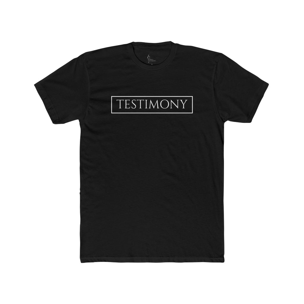 Testimony Tee | Classic Crew White