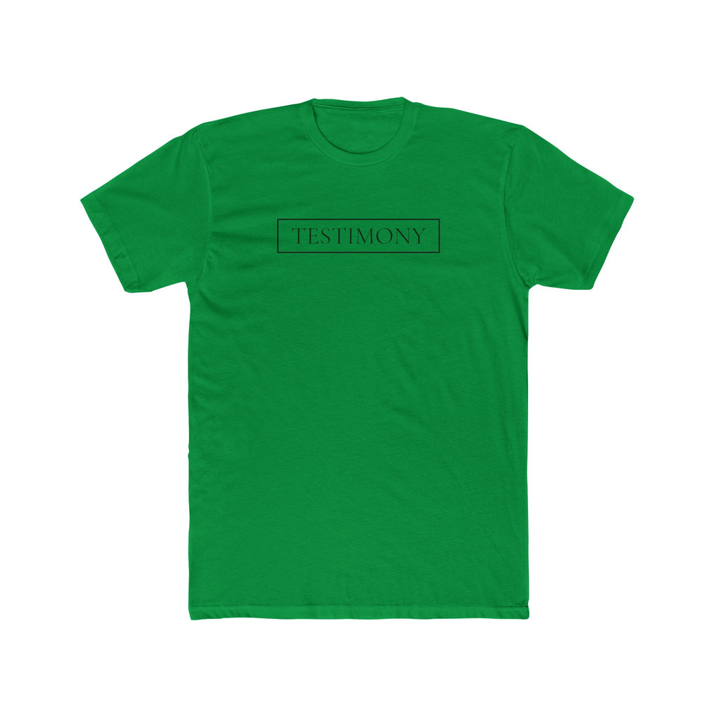 Testimony Tee | Unisex Cotton Crew