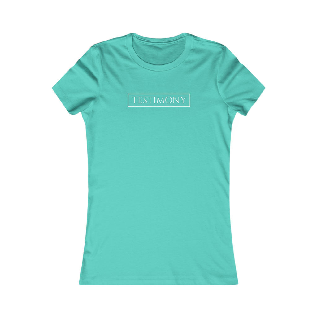 Tetimony Tee | Slim Fit Women's Tee