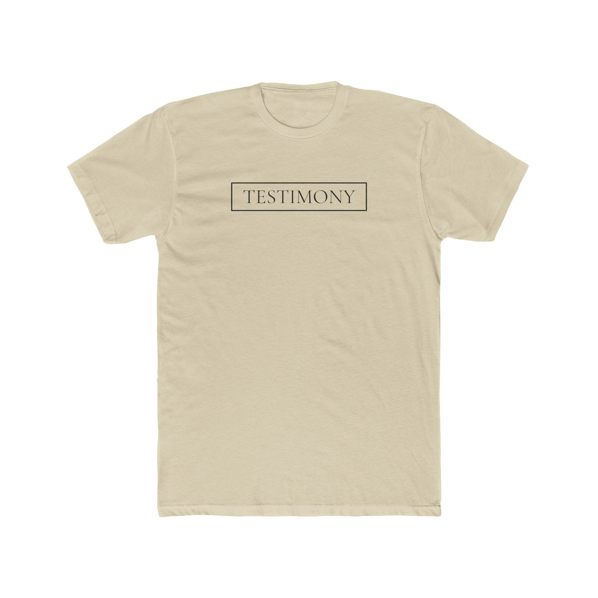 Testimony Tee | Unisex Cotton Crew