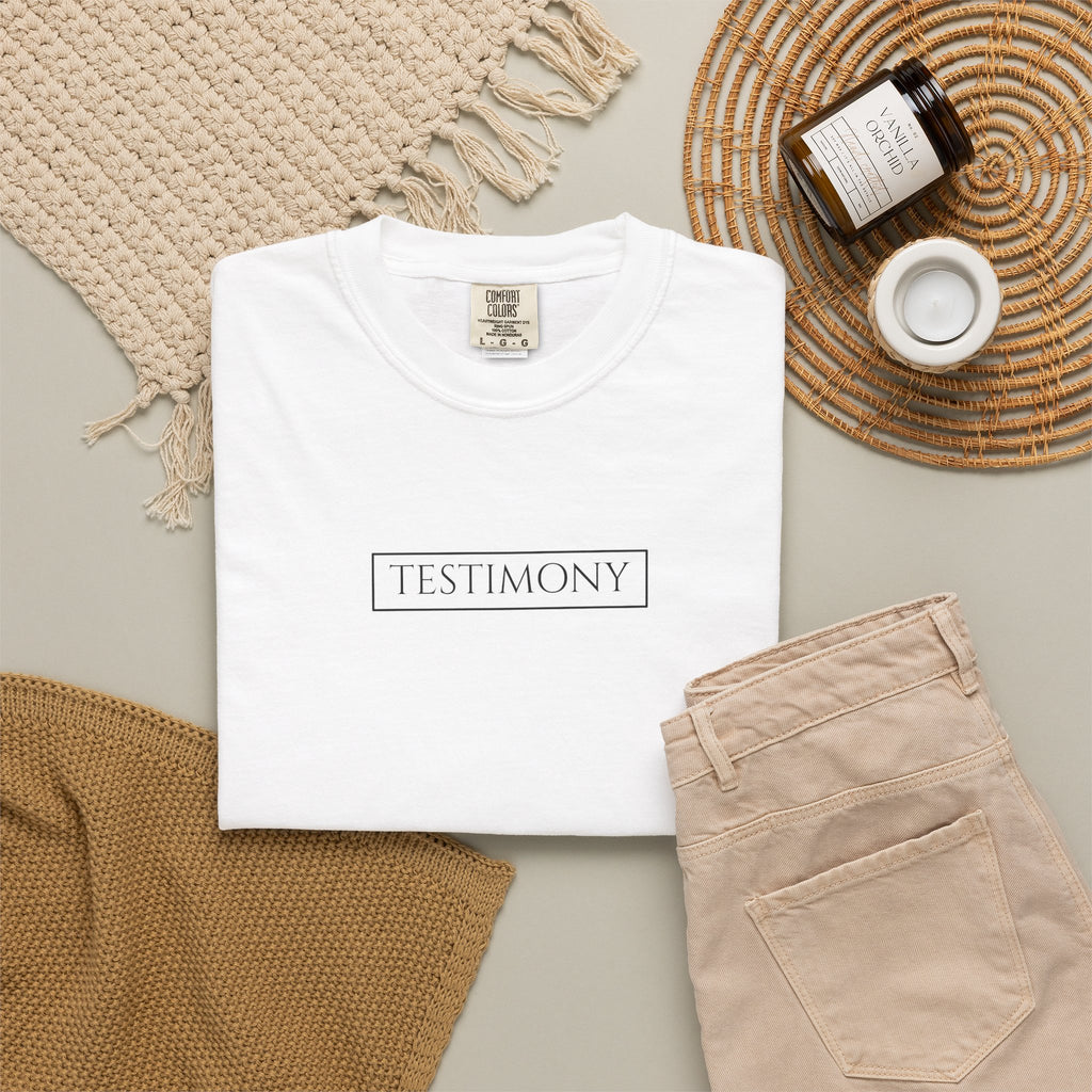Testimony Tee | Classic Crew