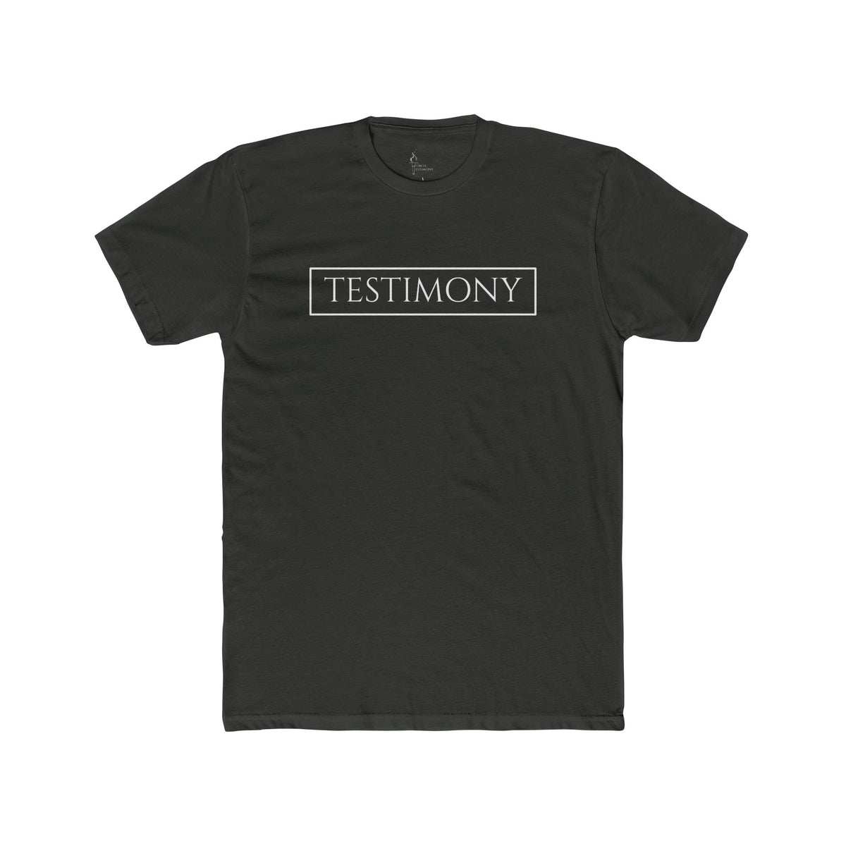 Testimony Tee | Classic Crew White