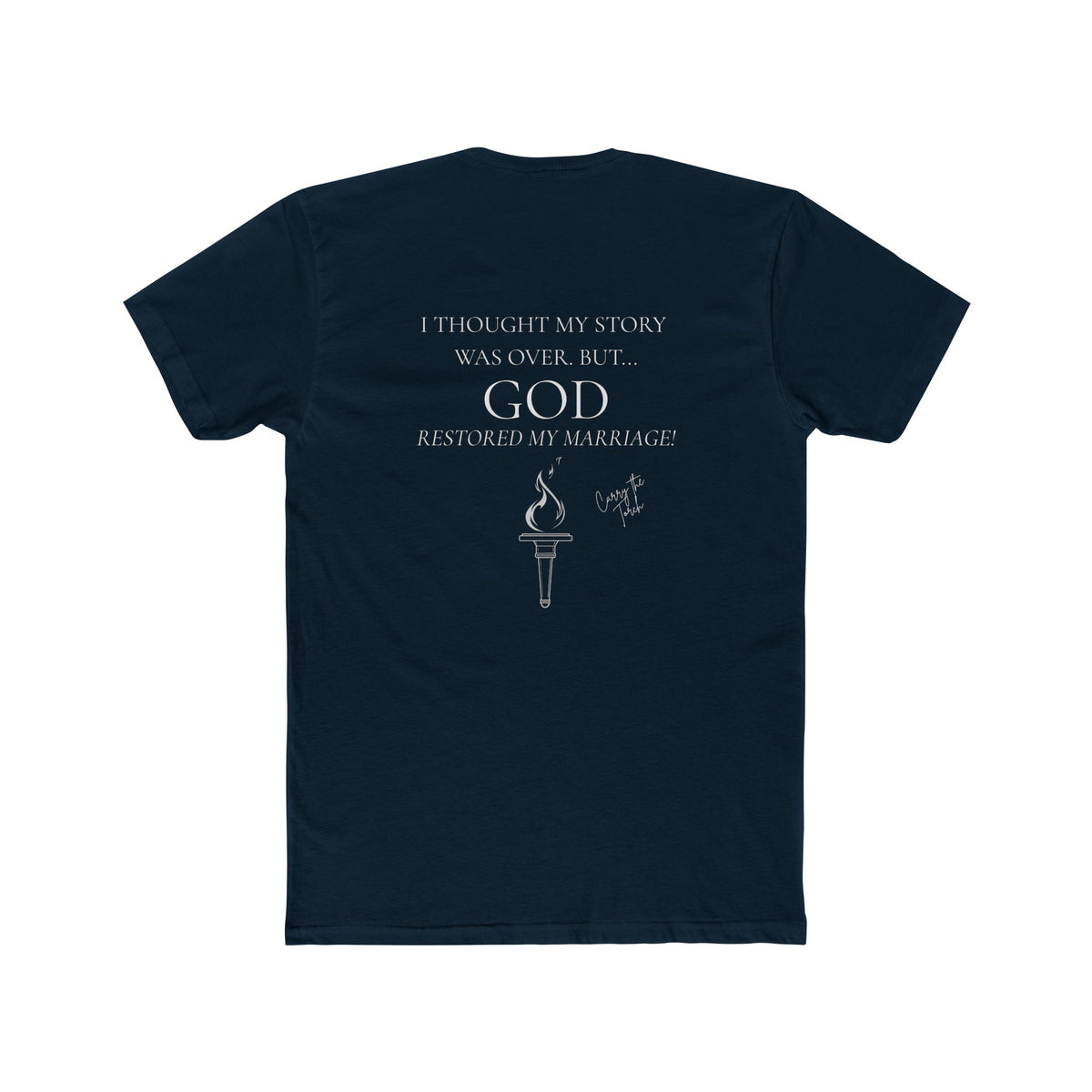 Testimony Tee | Classic Crew White