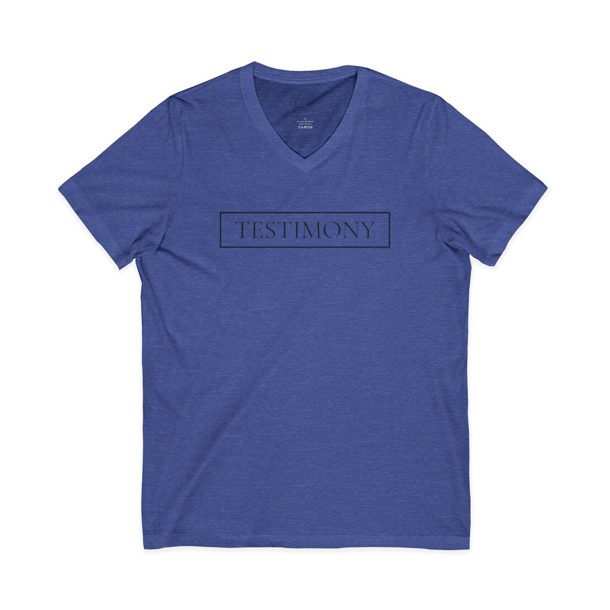 Testimony Tee | V-Neck — "God Speaks"