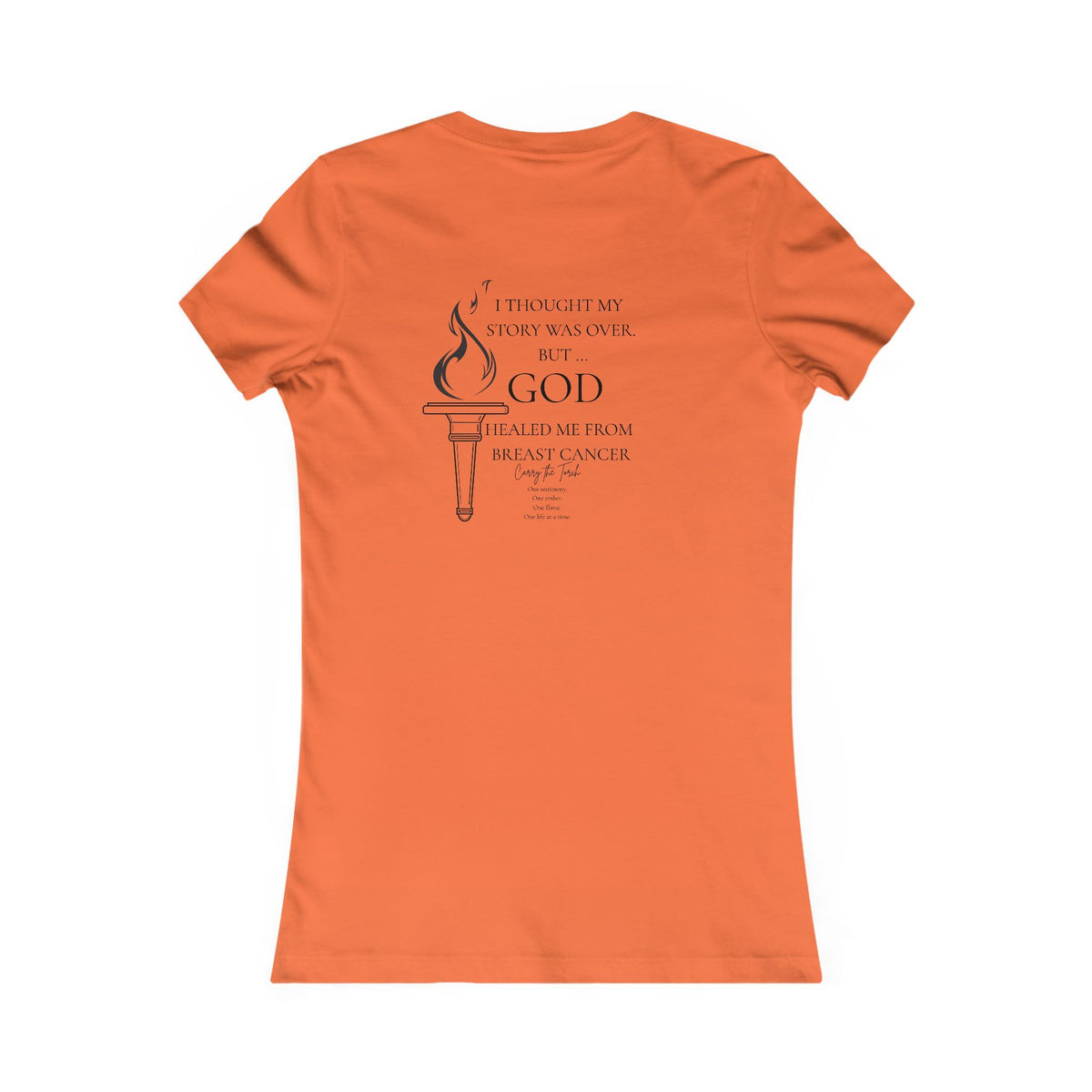 Testimony Tee | Slim Fit Cancer Survivor
